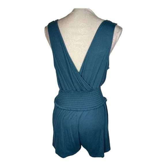 URBAN OUTFITTERS Womens ROMPER in Blue Size S/P - Picture 3 of 5